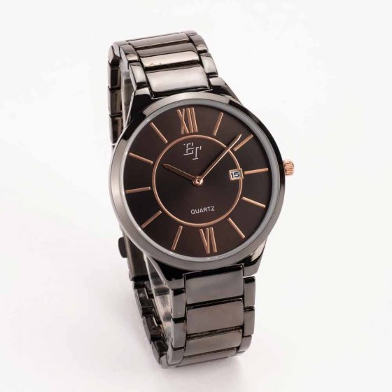 VOTRE CADEAU : LA MONTRE ULTRAPLATE POUR HOMME « ONYX »